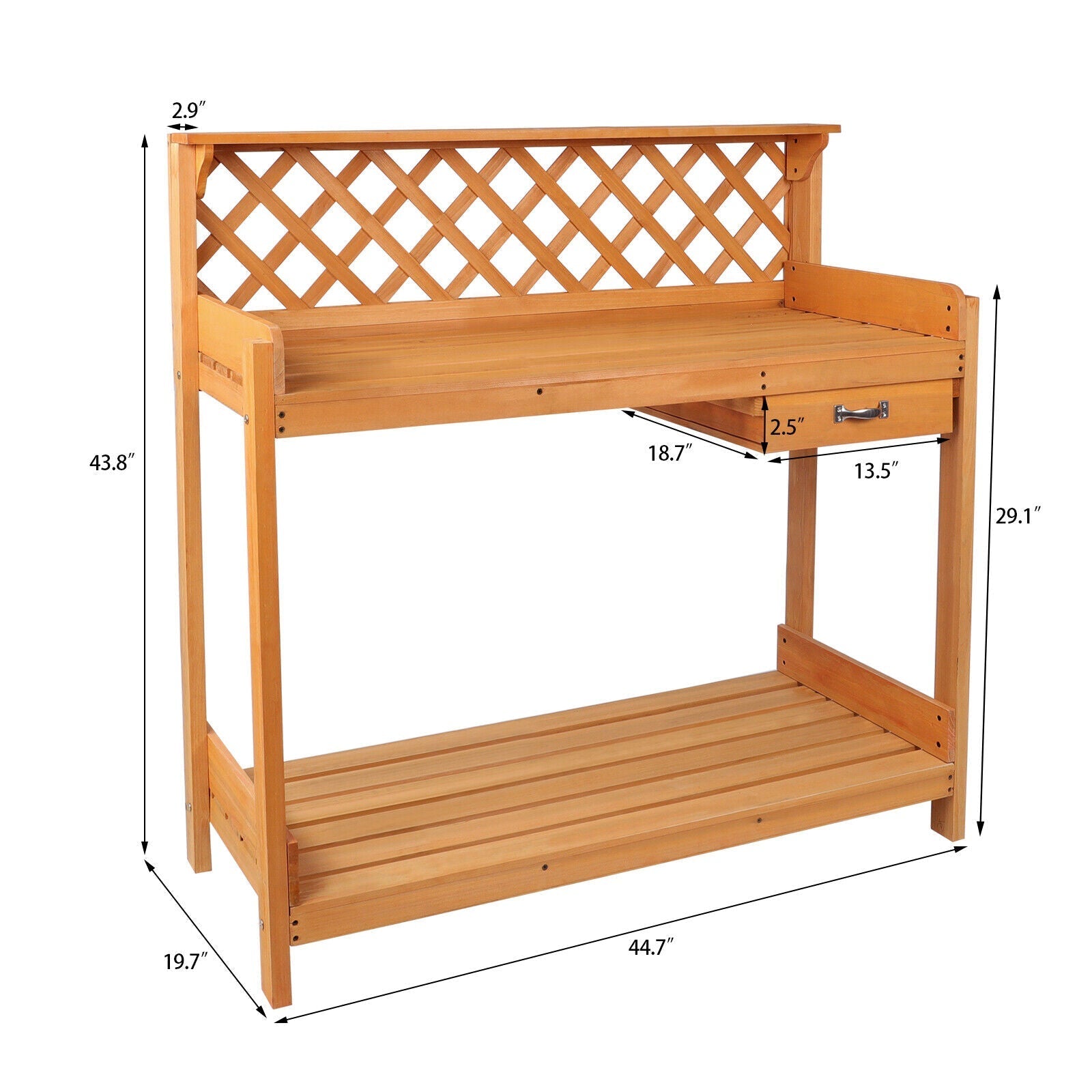 Potting Table Backyard Garden Outdoor