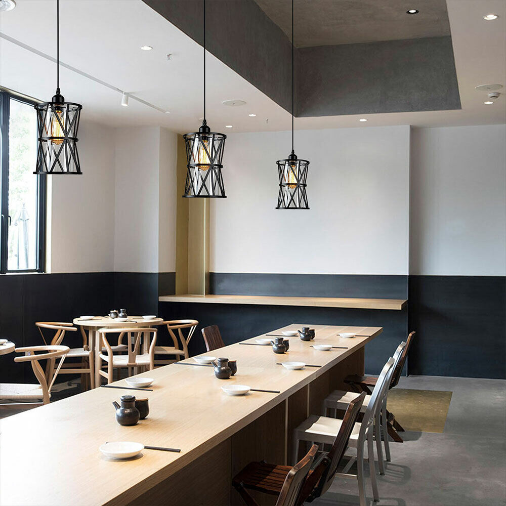 Chandelier Industrial Ceiling Light 2 Piece