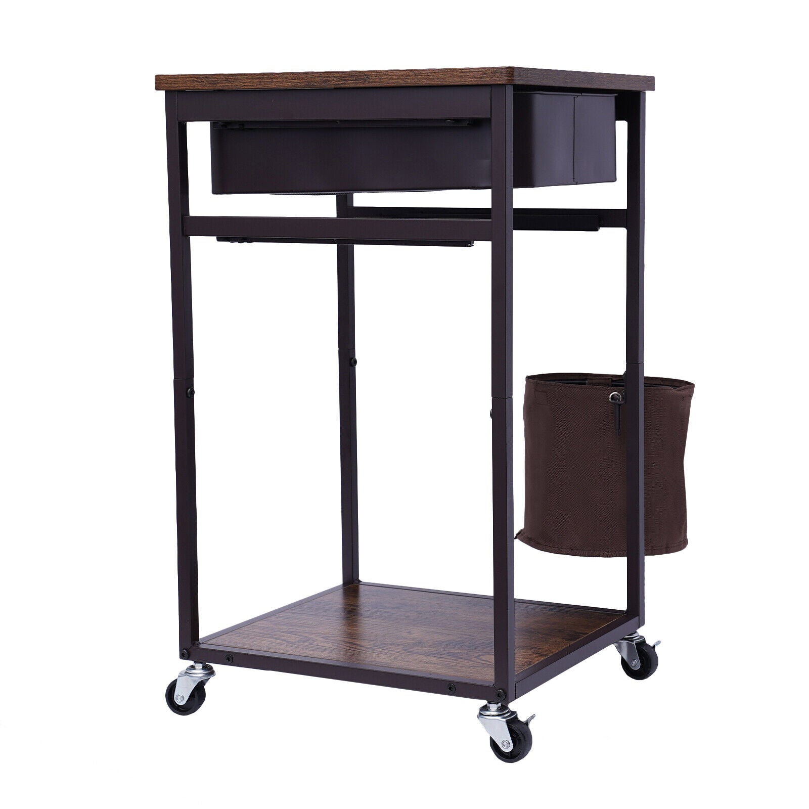 Bar Serving Cart Mobile Kitchen