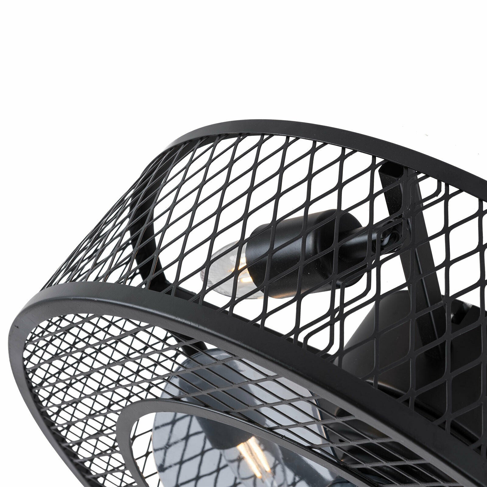 Cage Ceiling Fan Lights with 3 Speed