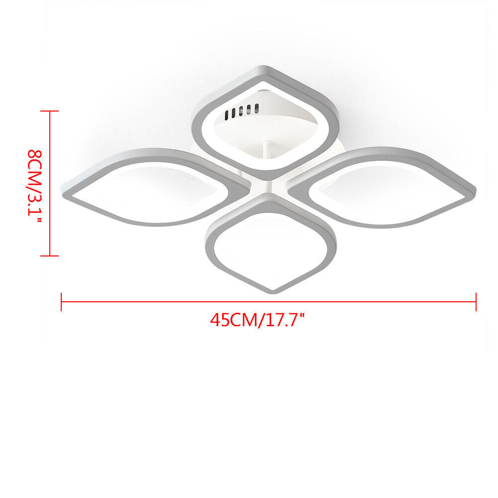 Chandelier with Ceiling Light Flower