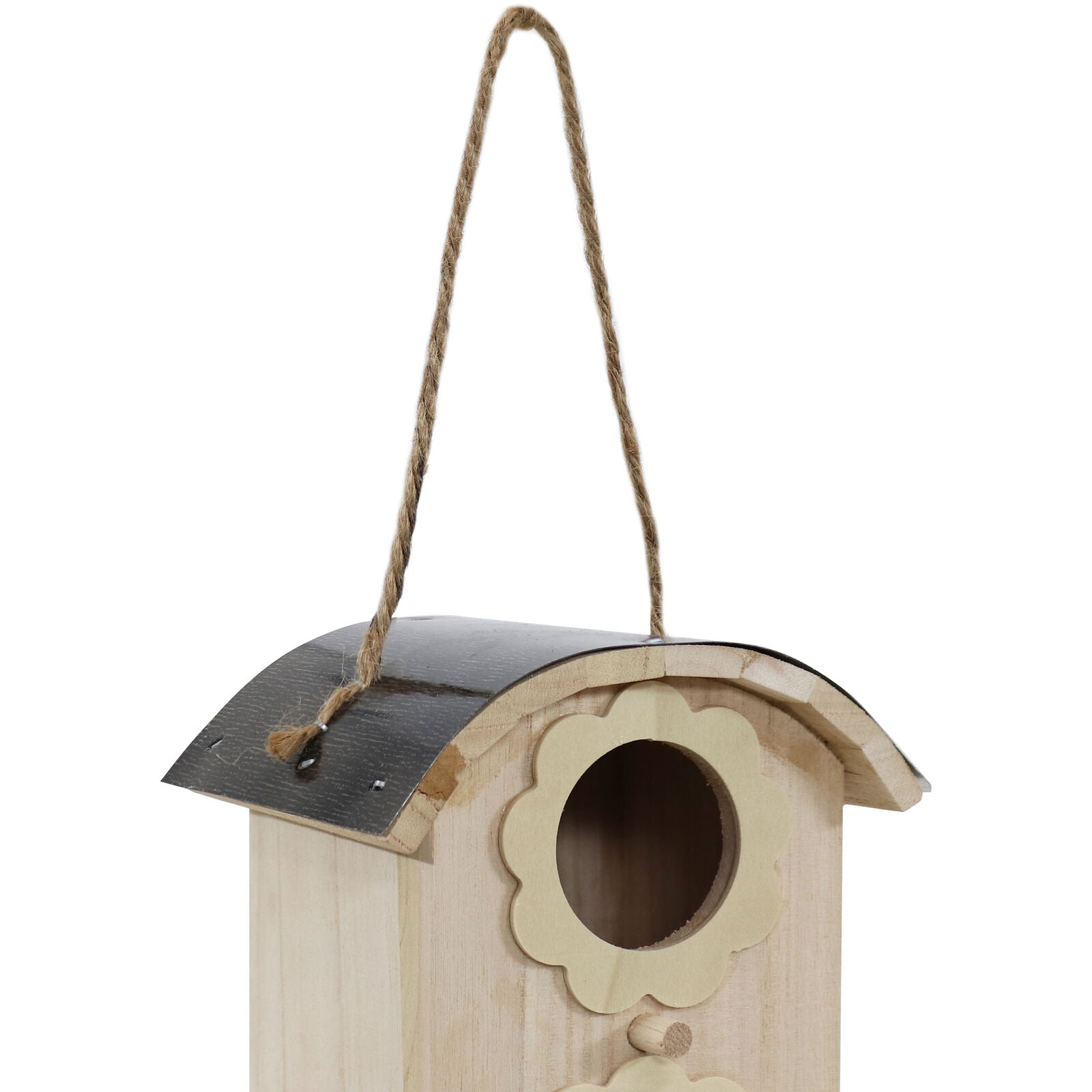 Birdhouse Hanging in 7 Inches Brown