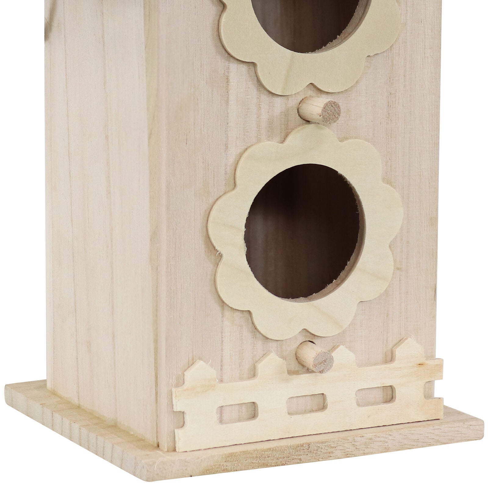 Birdhouse Hanging in 7 Inches Brown