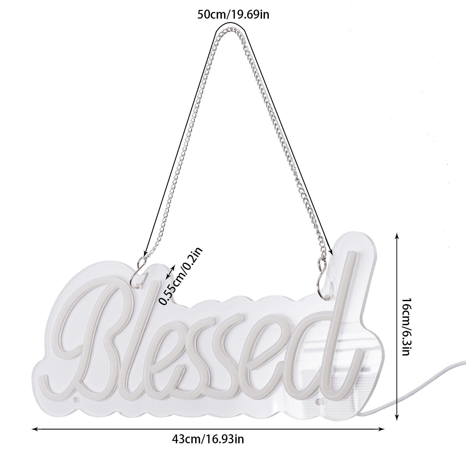 Blessed Neon Light Sign