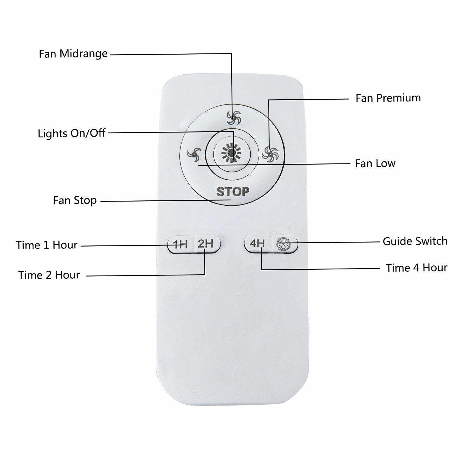 Cage Ceiling Fan Lights with 3 Speed