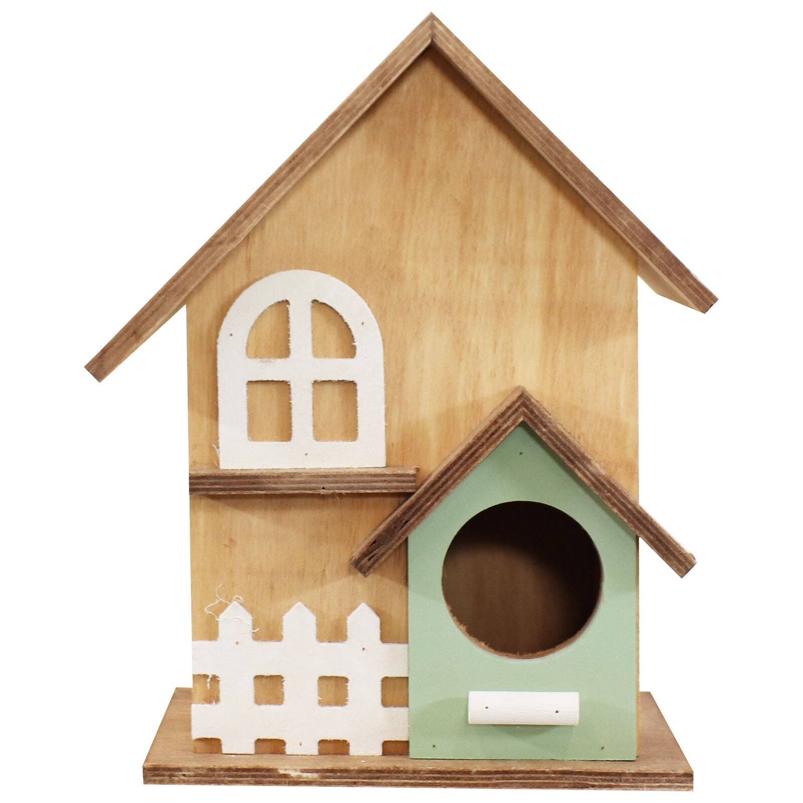 Birdhouse Hanging in 9.25 Inches Brown
