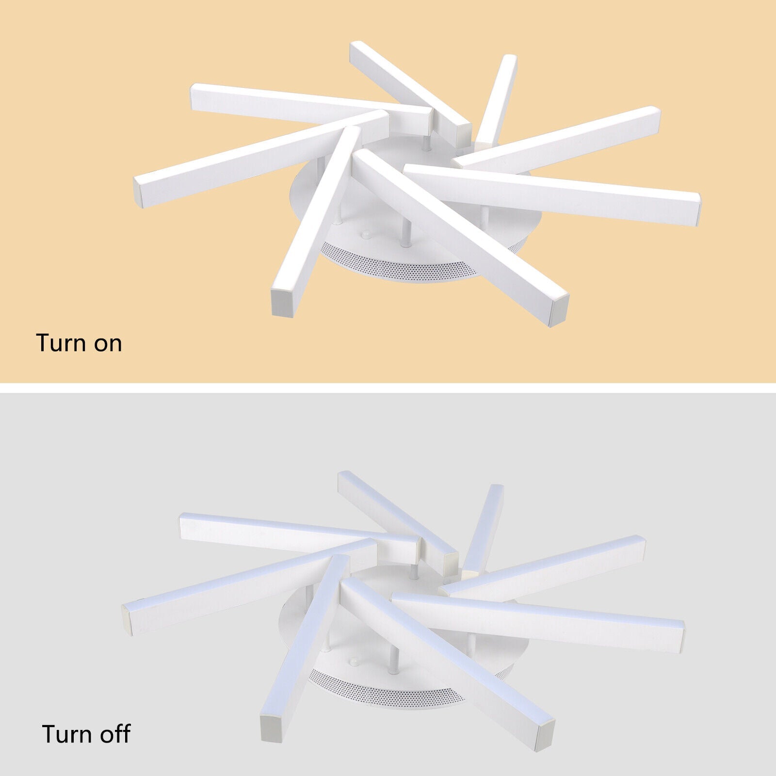 Chandelier LED Living Dining Lights Dimmable Lamp