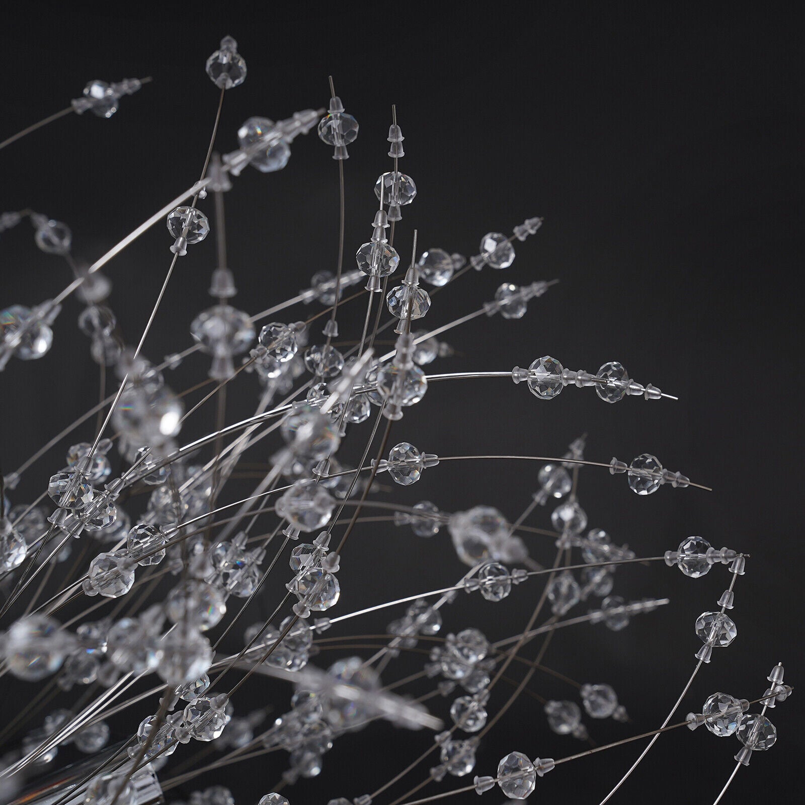 Chandelier Sputnik Fixture Modern 9 LED Ceiling Pendant Lamp 19.69 Inches