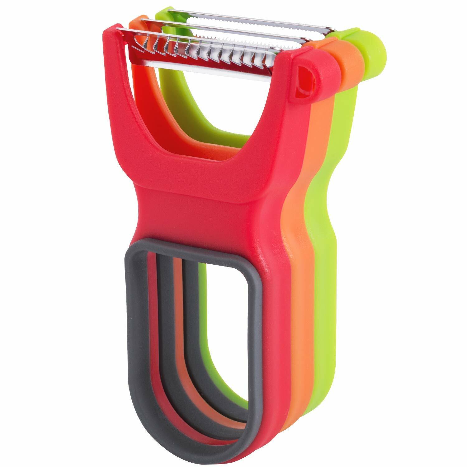 Potato Peeler Vegetable Grater Cabbage Cutter Slicer 3 Pieces