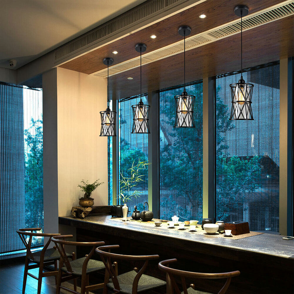 Chandelier Industrial Ceiling Light 2 Piece