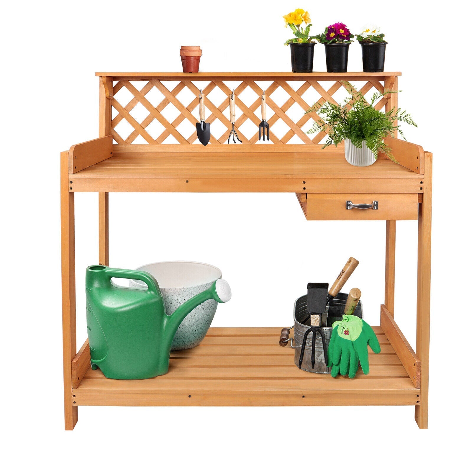 Potting Table Backyard Garden Outdoor