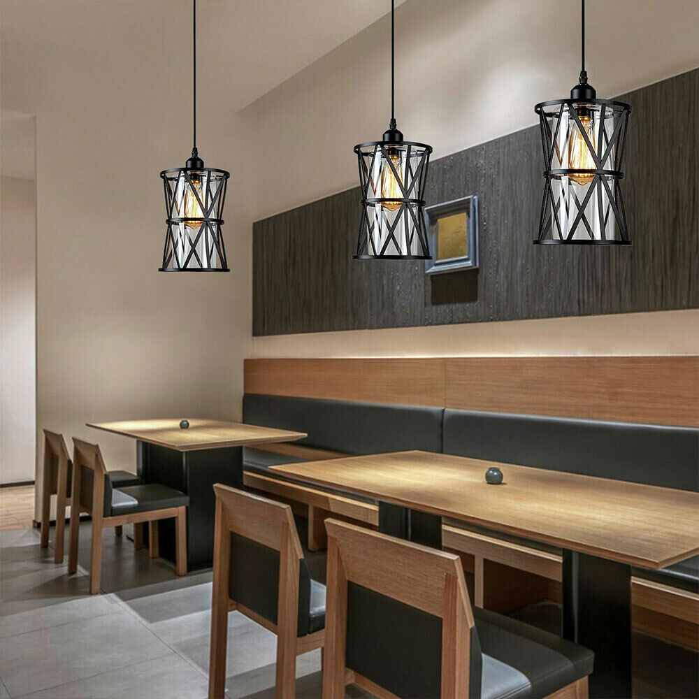 Chandelier Industrial Ceiling Light 2 Piece