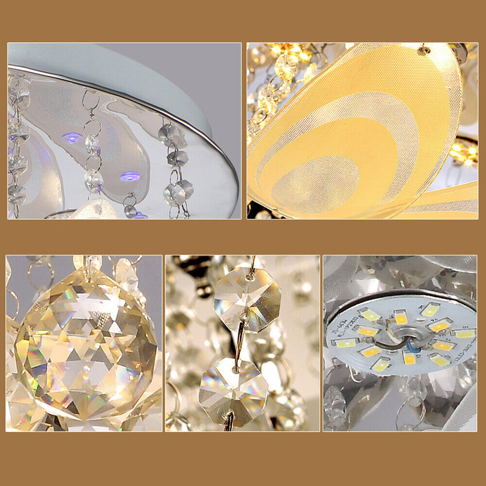 Chandelier Crystal Ceiling Fixture 60cm