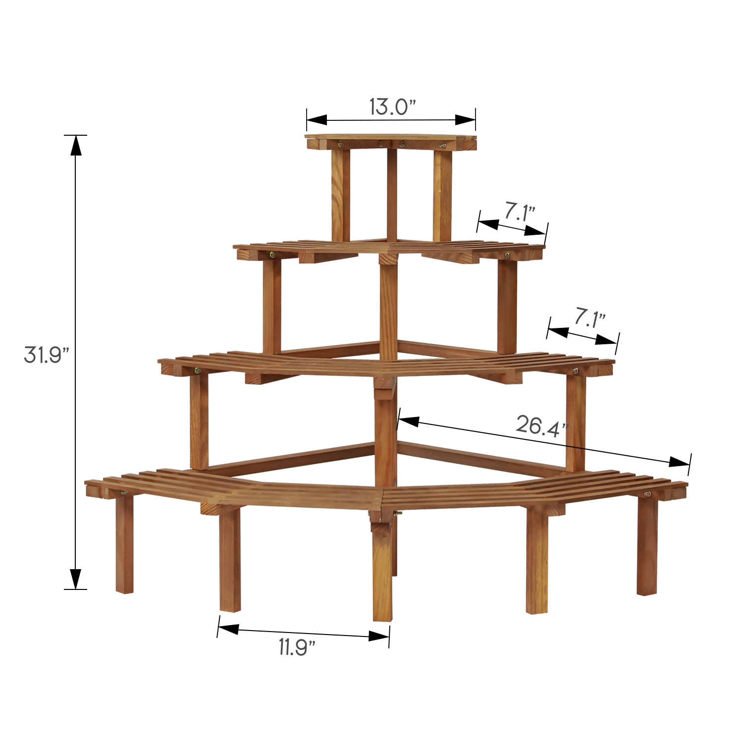 Flower Pot Stand Garden