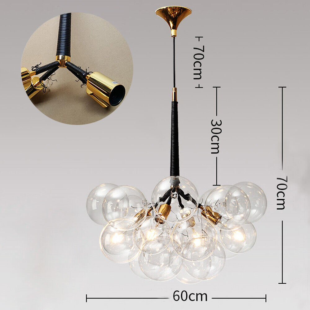 Ceiling Chandelier Pendant Glass Bubble