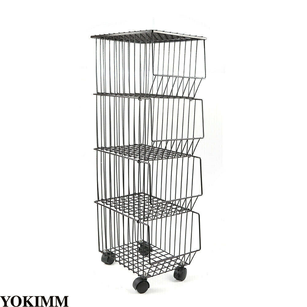 Basket Rack Stand Kitchen carbon steel Storage