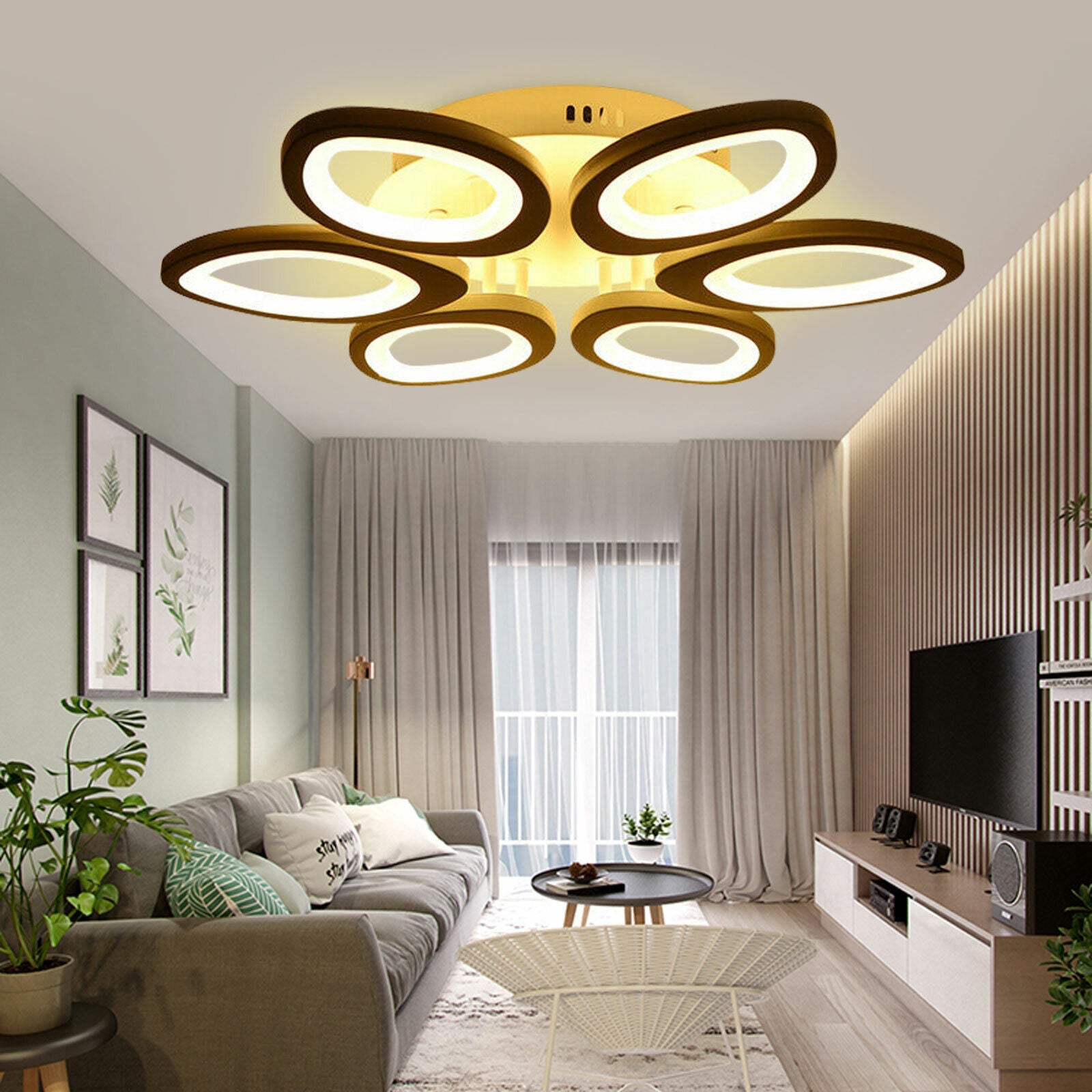 Chandelier Dimmable Light Indoor Ceiling