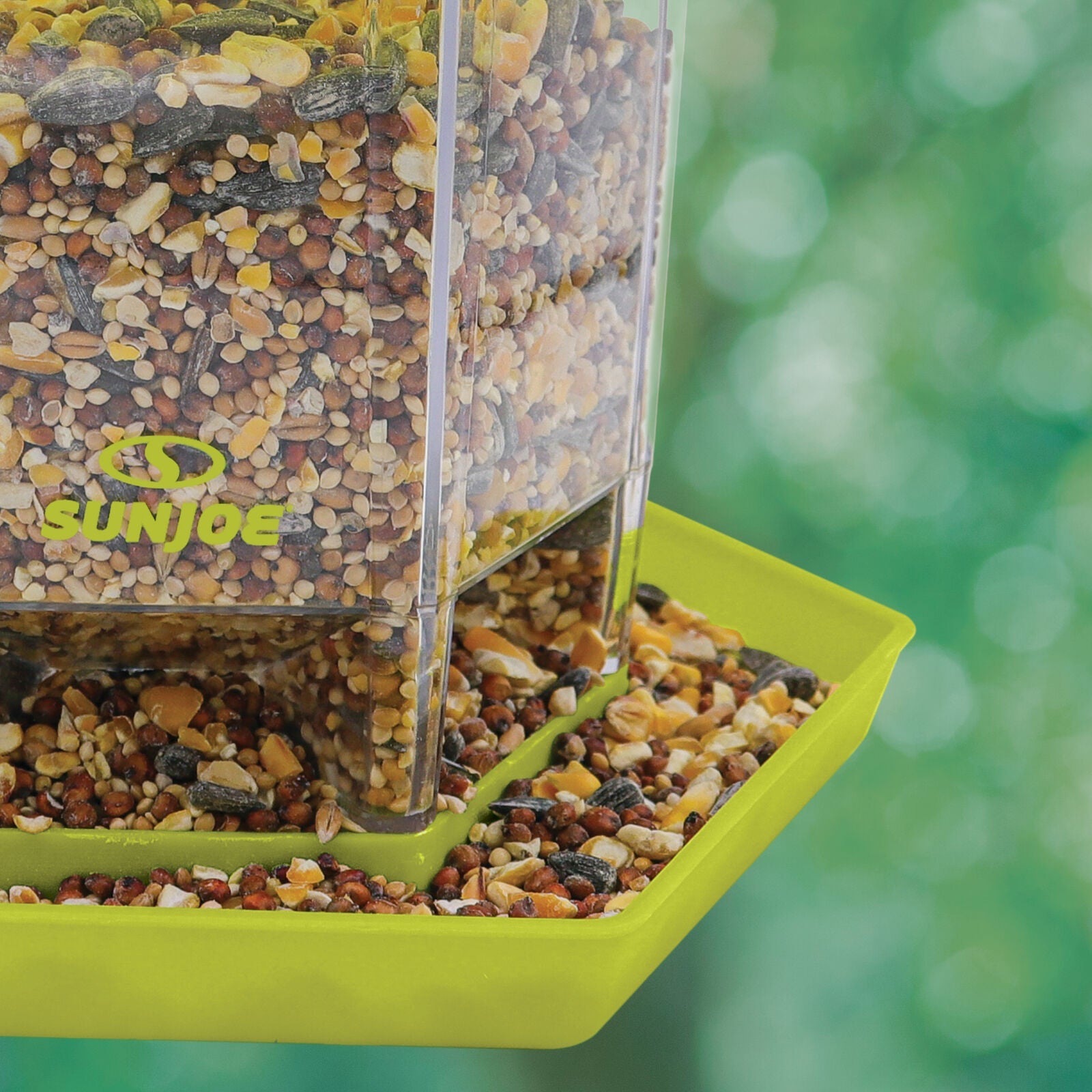 Bird Hanging Feeder In Green