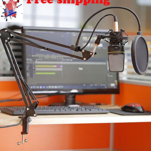 Condenser Microphone Stand Set 2 In 1