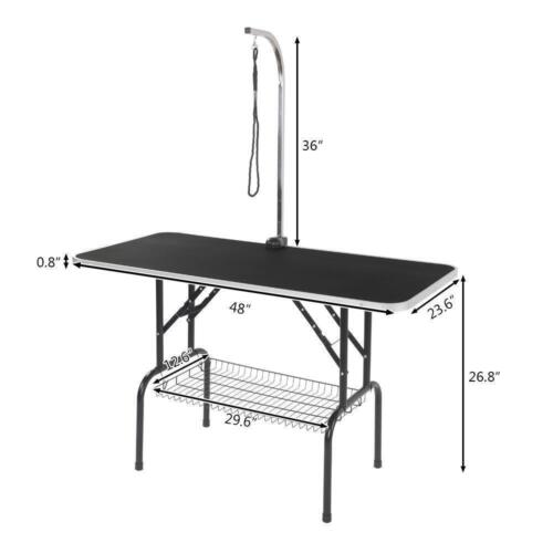 Foldable Pet Grooming Table 48 Inches