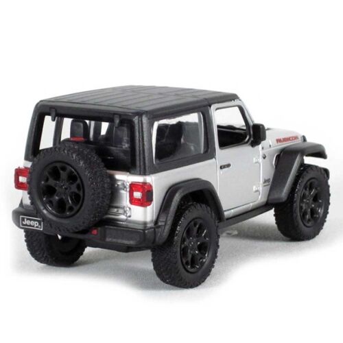 Jeep Wrangler 2018 Rubicon Diecast Car Silver