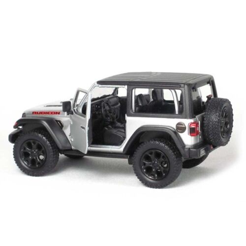 Jeep Wrangler 2018 Rubicon Diecast Car Silver