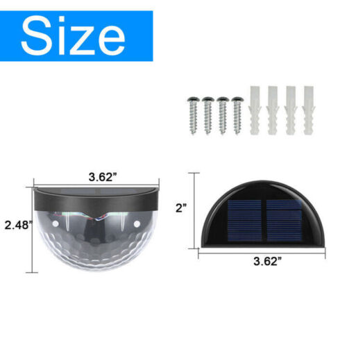 Outdoor Led Lights 2 Pieces in Black