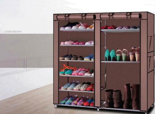 12 Compartment Shoe Cabinet in 44 Inches