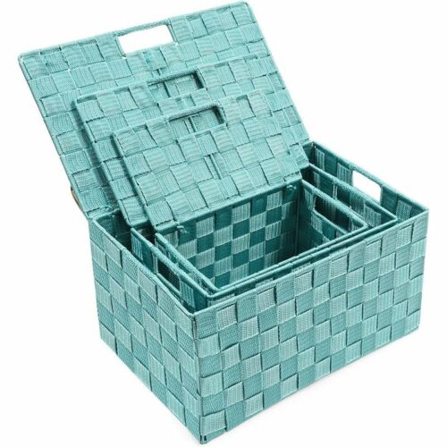 Basket Woven Storage Set