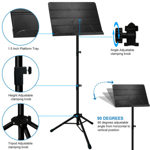 Dual Use Music Stand 2 in 1