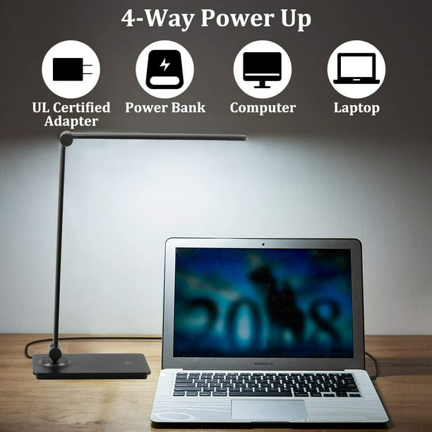 Desk Lamp in LED Black