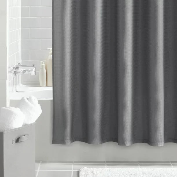 Curtain for Shower in Gray 70x72 Inches