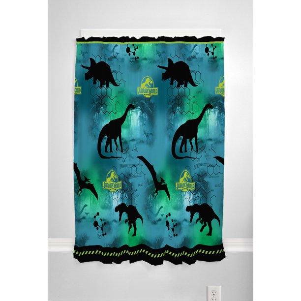 Boys Bedroom Curtain Set in Multicolor