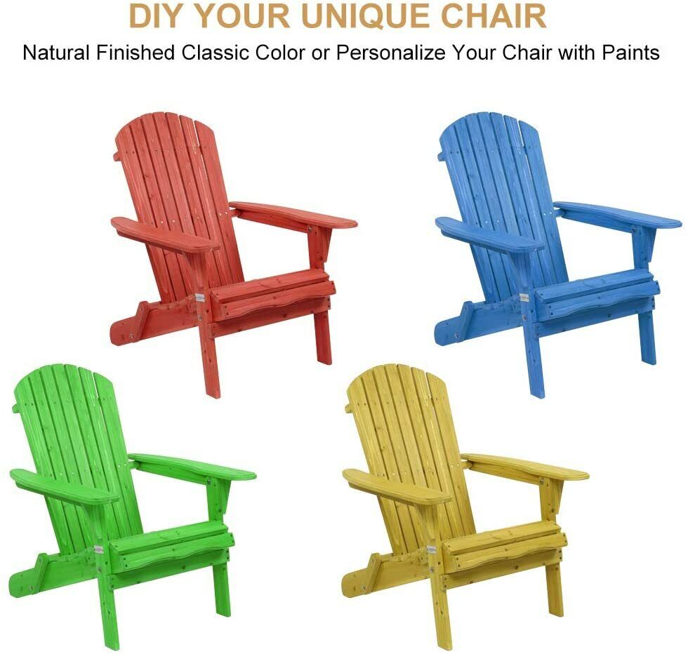 Adirondack Chair Folding 4 Pieces