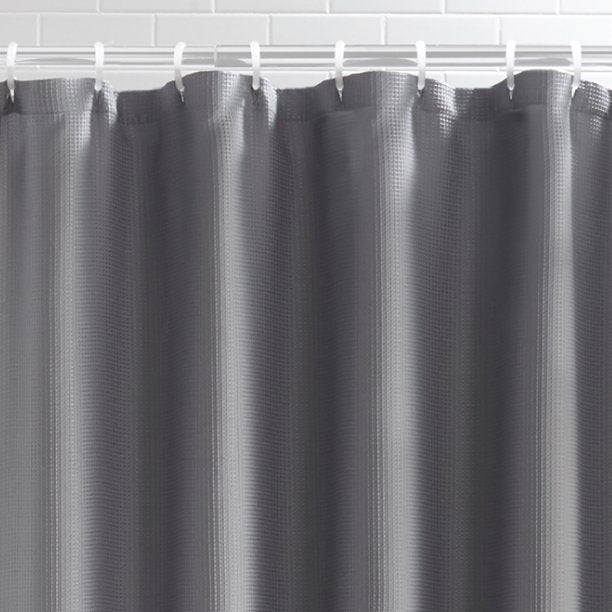 Curtain for Shower in Gray 70x72 Inches