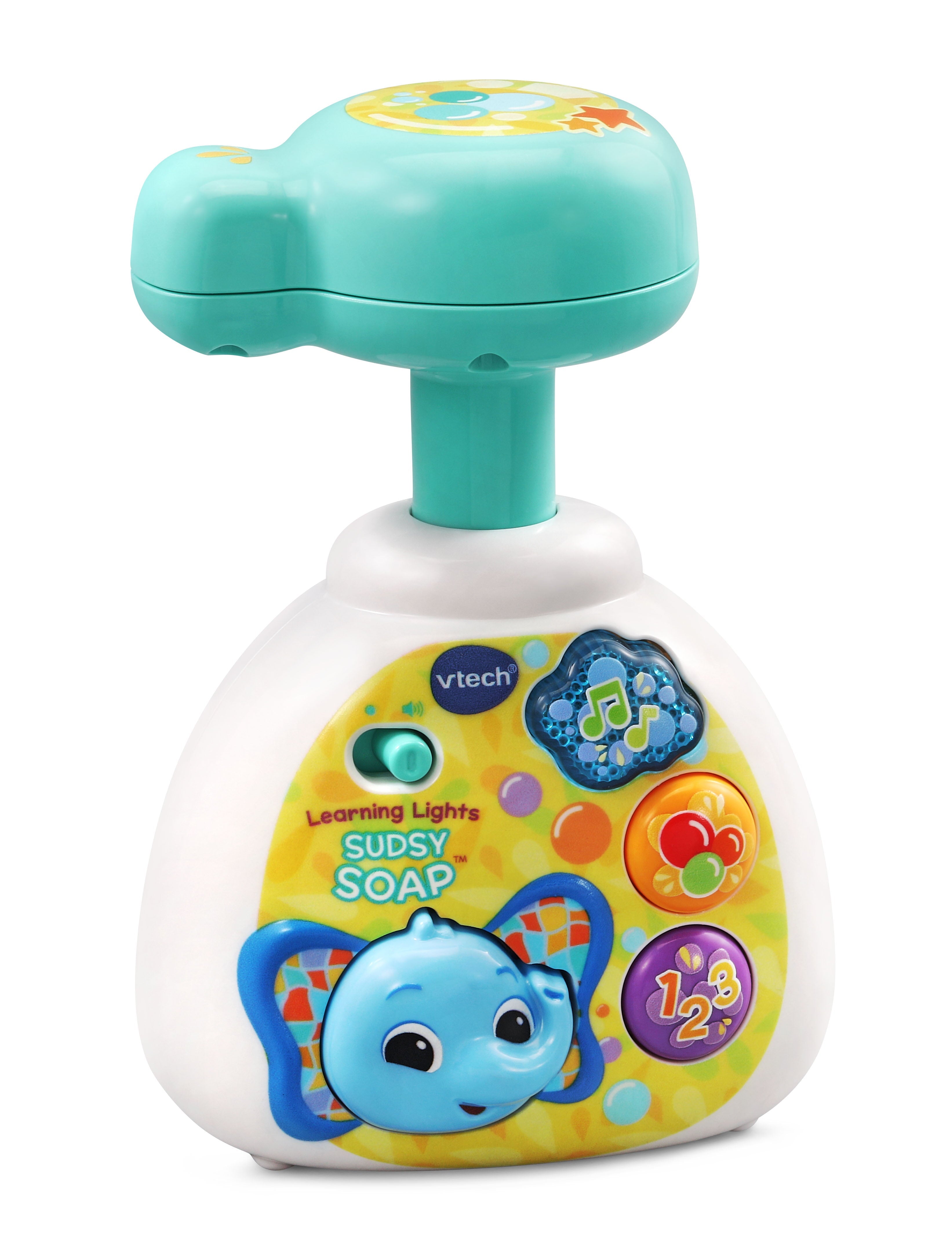 VTech Learning Lights Sudsy Soap Interactive Healthy Habits Toy in Multicolor