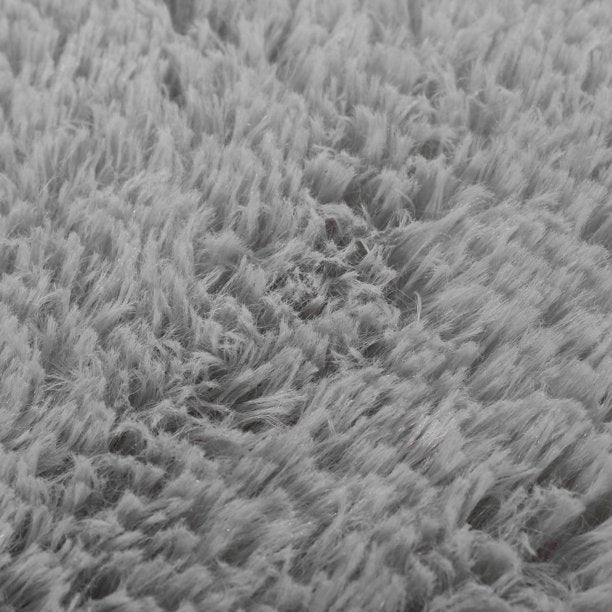 Area Rugs for Bedroom Light Grey 91x63 Inches