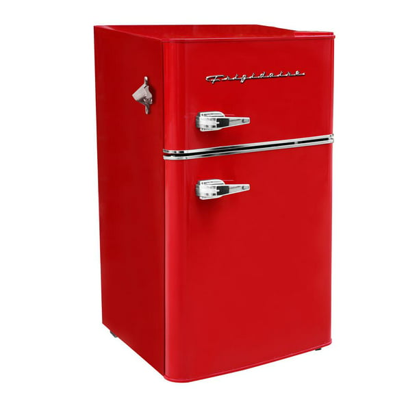 Refrigerator with Freezer 3.2 Cubic Foot Red