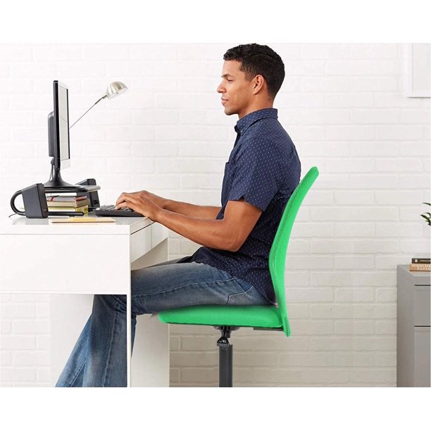 Chair Adjustable Swivel Rolling in Green