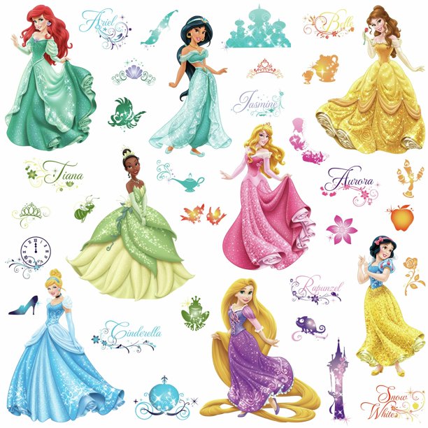 Disney Princess Royal Debut Wall Decals