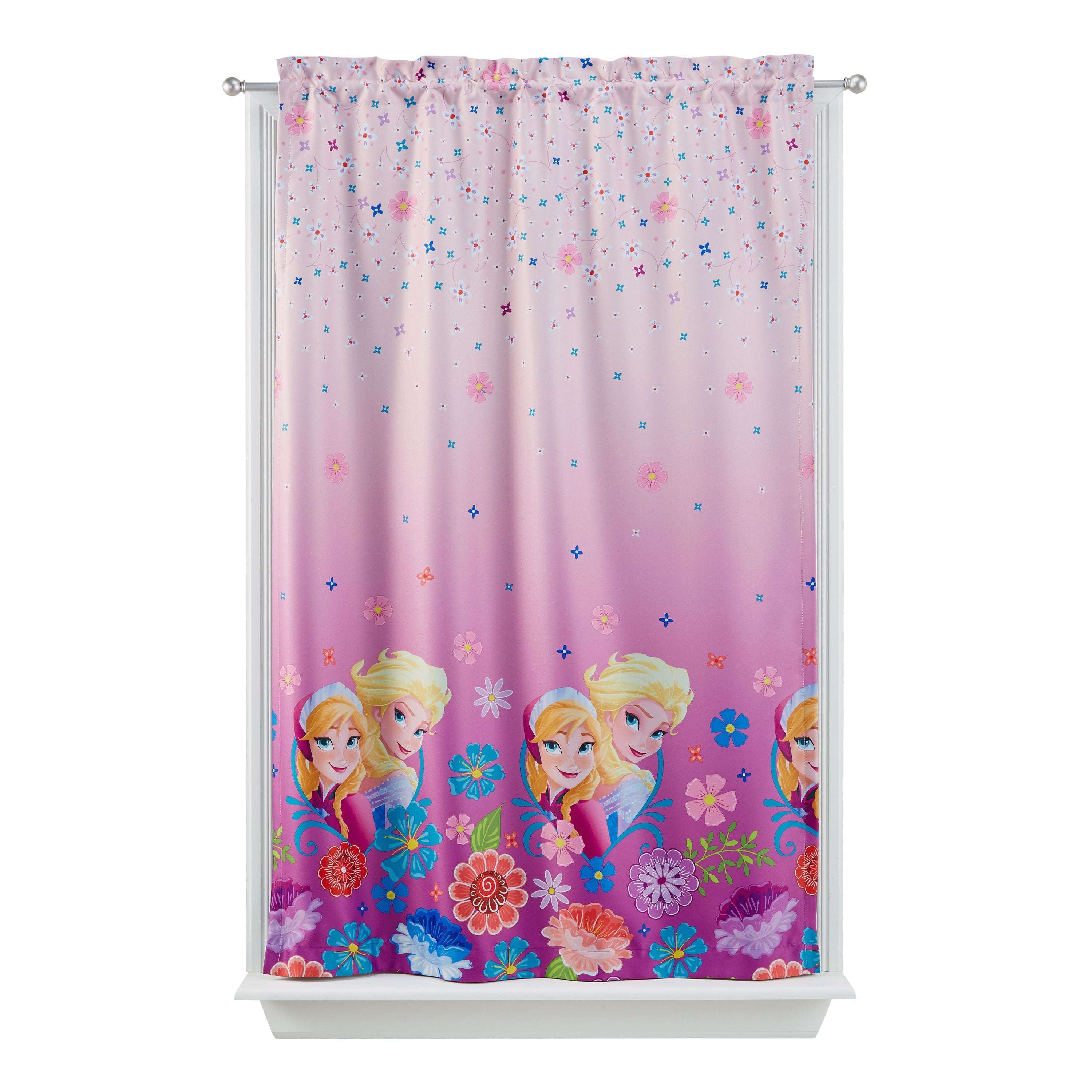 Darkening Curtain Panel 63Inches Length in Pink