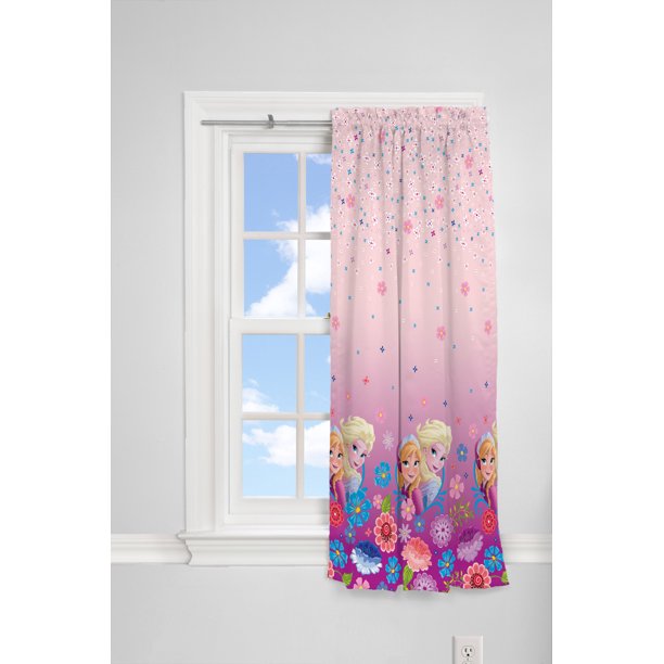 Darkening Curtain Panel 63Inches Length in Pink