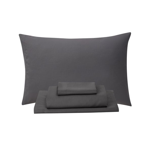 Black Comforter Set With Sheets Full 8 Piece