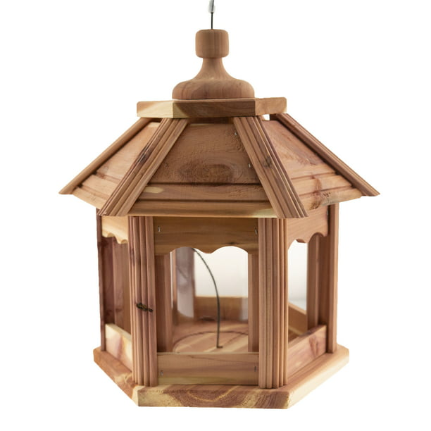 Gazebo Wild Bird Feeder Hopper Capacity