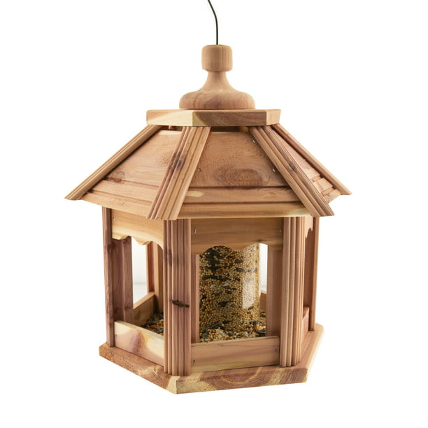 Gazebo Wild Bird Feeder Hopper Capacity