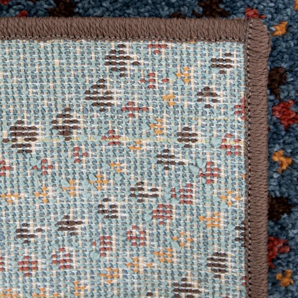 Bright Dotted Circles Runner Rugs in Multicolor 1ft 10Inch x 5ft