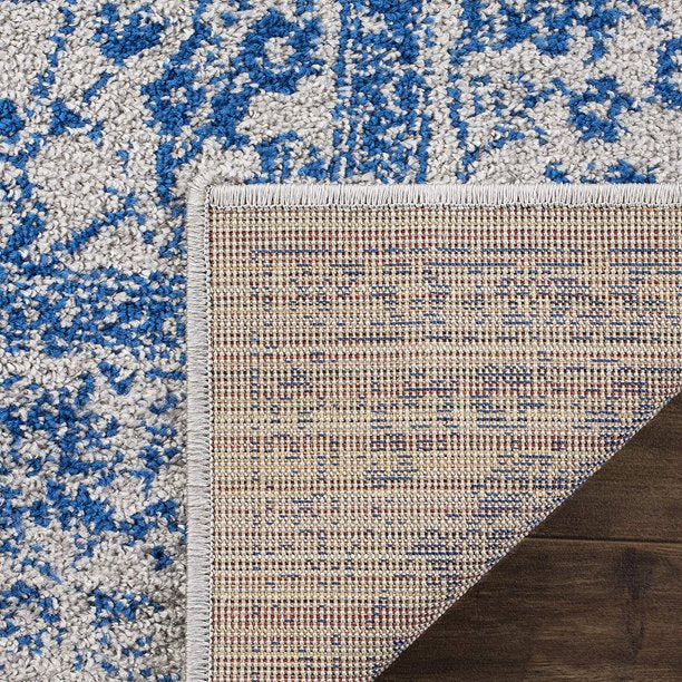 Area Rugs for Bedroom Grey and Blue