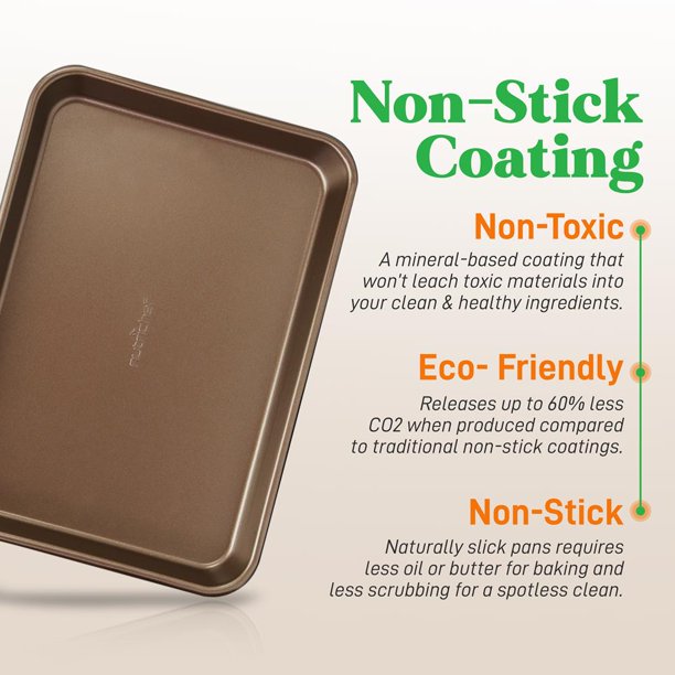 Baking Cookie Sheets Set 2 Pieces