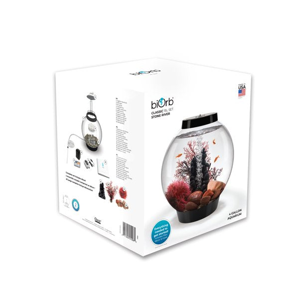 CLASSIC Aquarium with All Decor and Accessories 4 Gallon