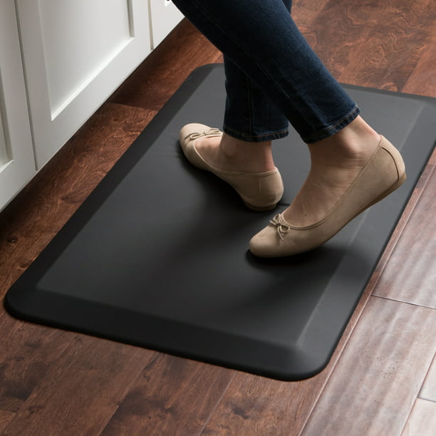 Leather Grain Floor Mat with 20x32 Inches